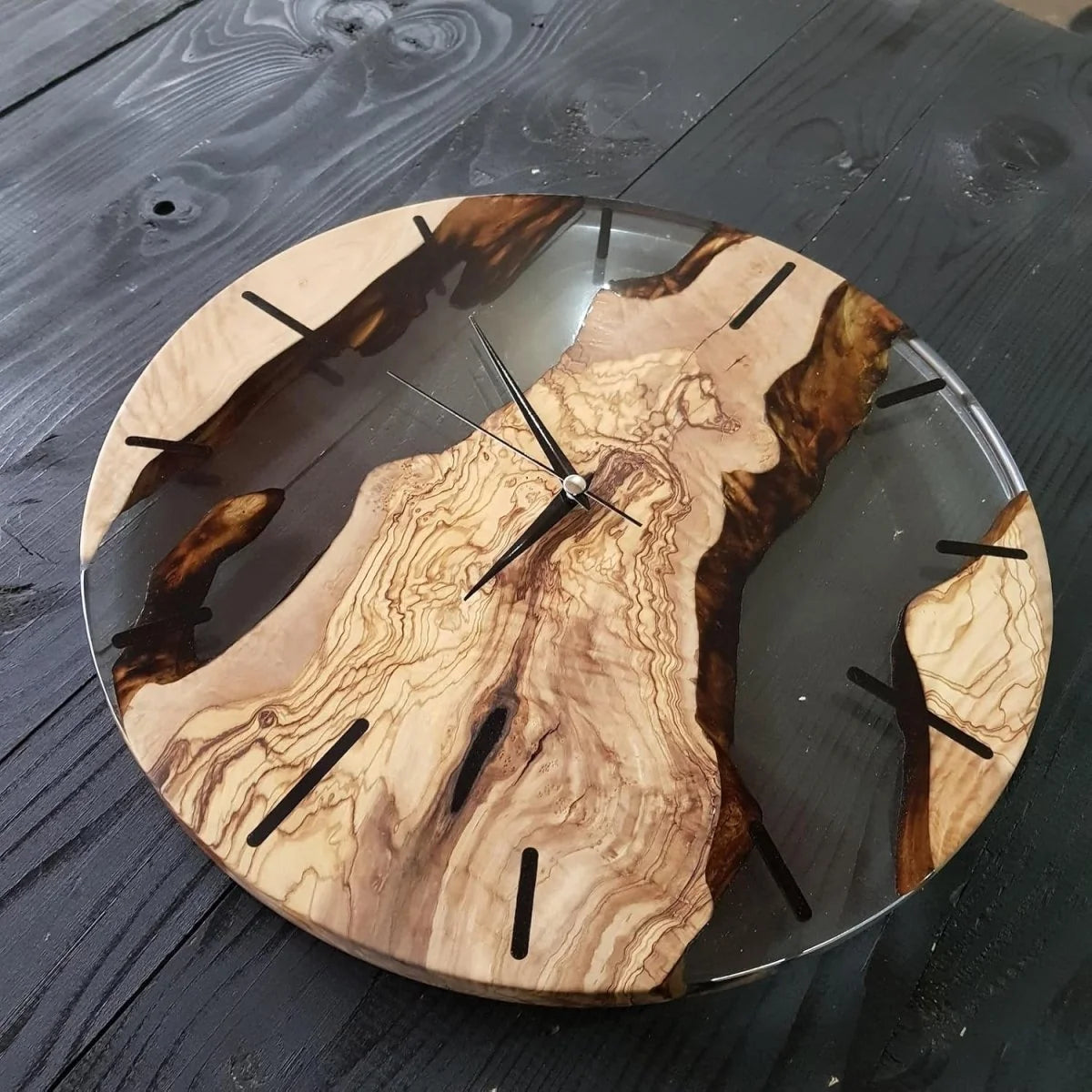 Wall Clock | Silent Quartz Movement & Wood Finish