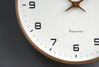 Wall Clock | Silent Quartz Movement & Wooden Frame