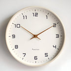 Wall Clock | Silent Quartz Movement & Wooden Frame