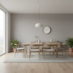 Wall Clock | Silent Quartz Movement & Wooden Frame