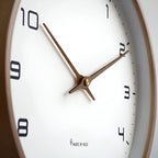 Wall Clock | Silent Quartz Movement & Wooden Frame