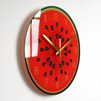 Wall Clock | Silent Quartz & Organic Glass Dial