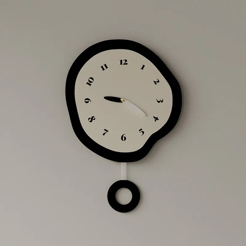 Wall Clock | Silent Quartz & Scandinavian Design | 30 x 30 cm