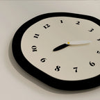 Wall Clock | Silent Quartz & Scandinavian Design | 30 x 30 cm