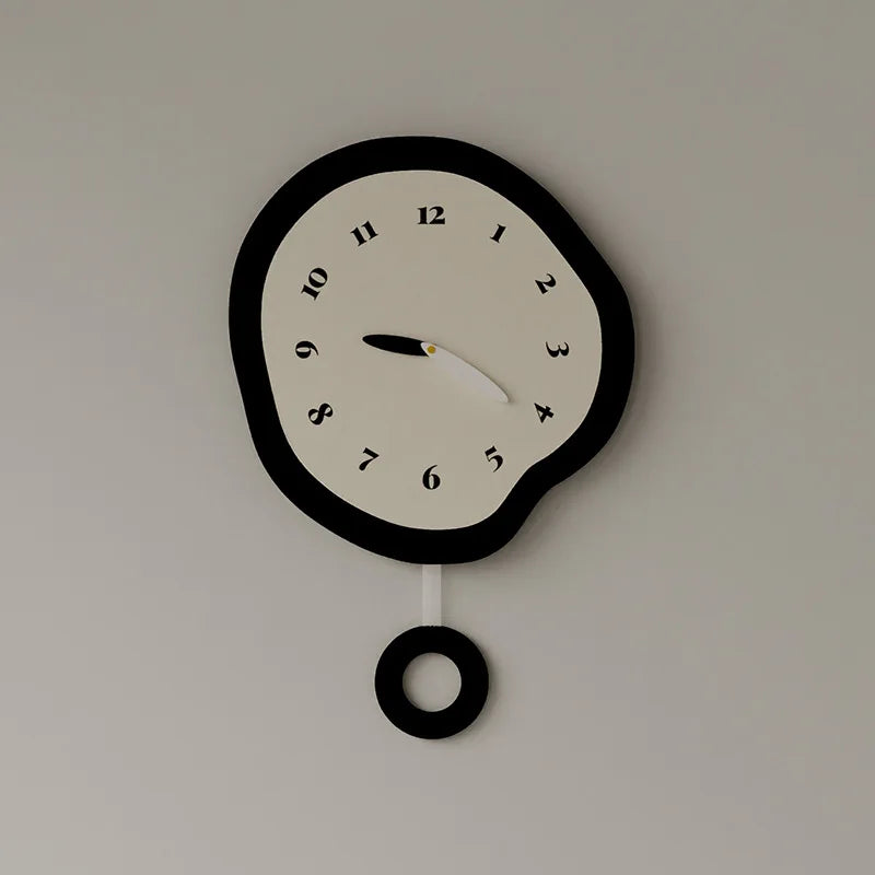 Wall Clock | Silent Quartz & Scandinavian Design | 30 x 30 cm