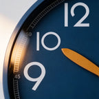 Wall Clock | Silent Sweep Movement & Bold Easy-Read Numerals