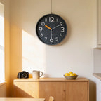 Wall Clock | Silent Sweep Movement & Bold Easy-Read Numerals