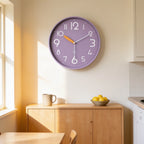 Wall Clock | Silent Sweep Movement & Bold Easy-Read Numerals