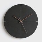 Wall Clock | Silent Sweep Movement & Wood Frame | 30 cm
