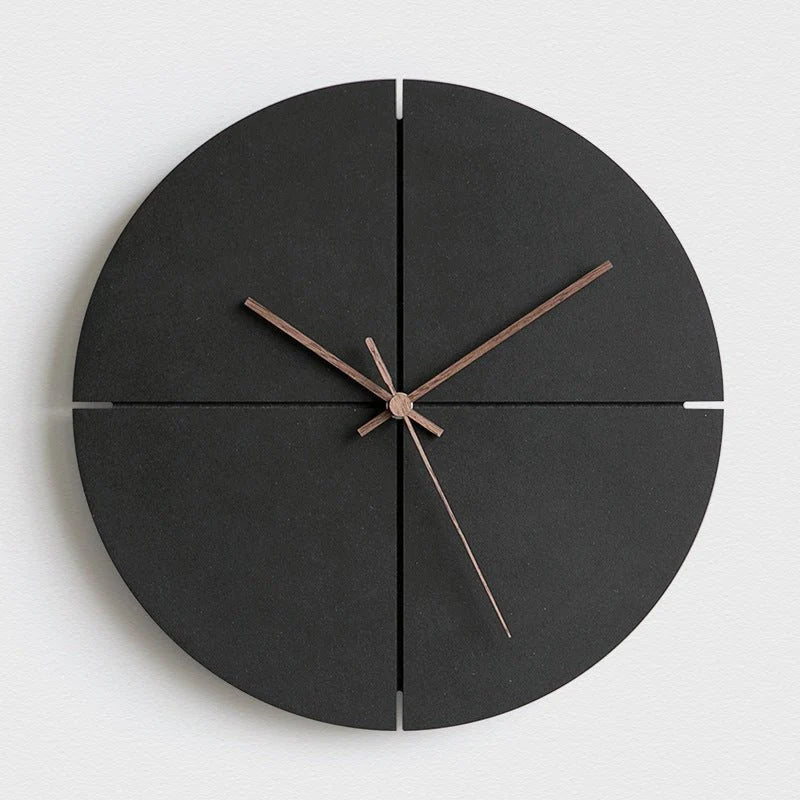 Wall Clock | Silent Sweep Movement & Wood Frame | 30 cm