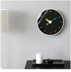 Wall Clock | Silent Sweep & Walnut Hands | 30 cm