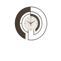 Wall Clock | Slim Round Flat Dial & Hidden Mounting