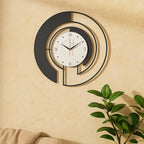 Wall Clock | Slim Round Flat Dial & Hidden Mounting