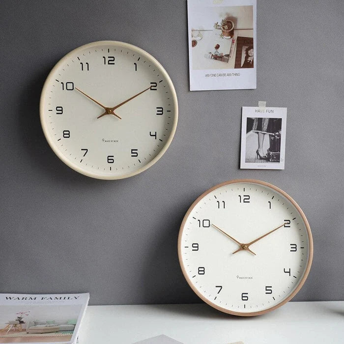 Wall Clock | Solid Wood & Silent Movement