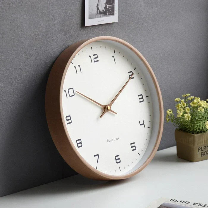 Wall Clock | Solid Wood & Silent Movement