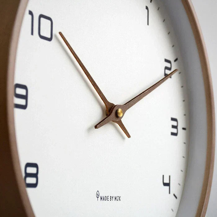 Wall Clock | Solid Wood & Silent Movement