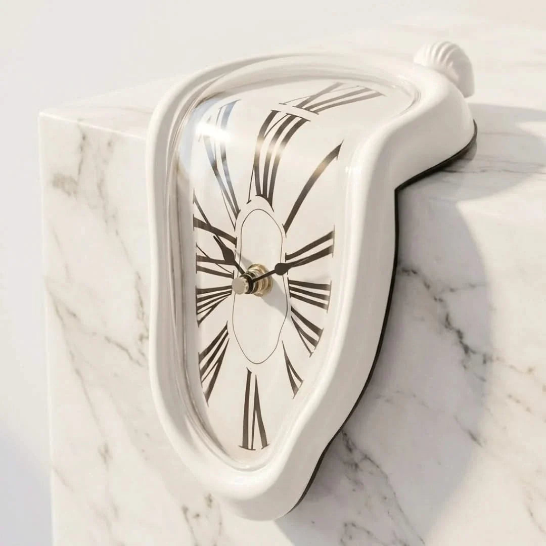 Wall Clock | Surreal Melting Design & Silent Quartz Movement