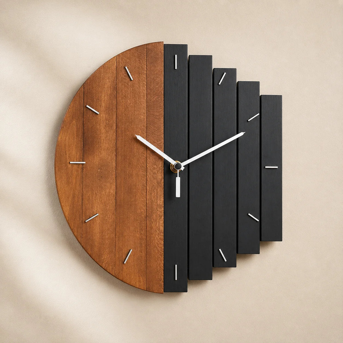 Wall Clock | Sustainable Wood & Analog Display