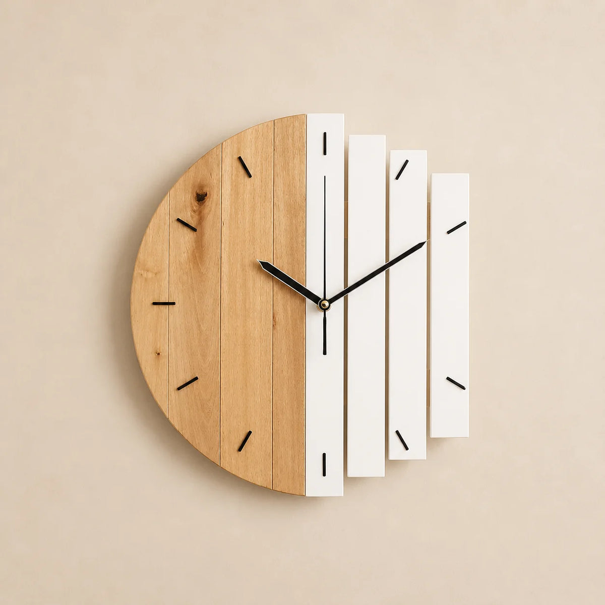 Wall Clock | Sustainable Wood & Analog Display