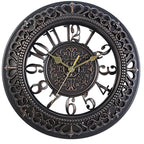 Wall Clock | Vintage-Inspired Silent Quartz & Lightweight Acrylic