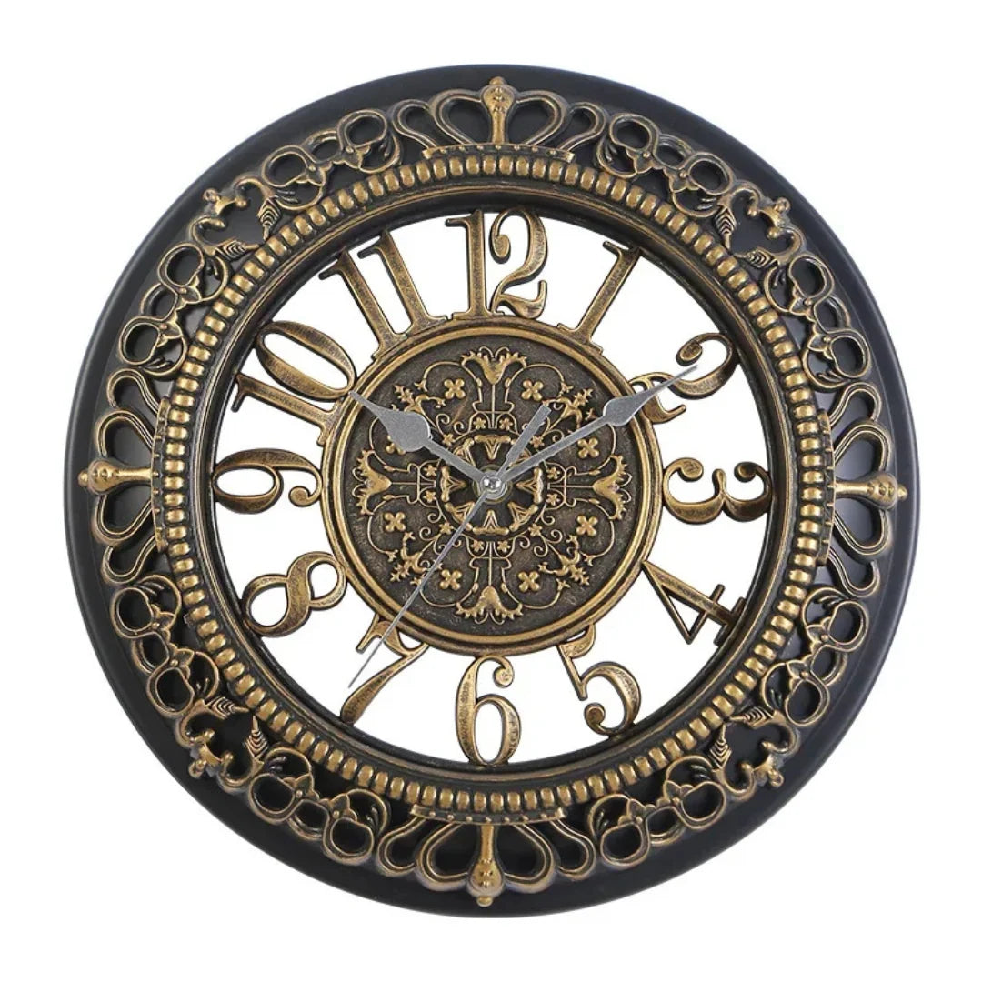 Wall Clock | Vintage-Inspired Silent Quartz & Lightweight Acrylic