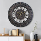 Wall Clock | Vintage-Inspired Silent Quartz & Lightweight Acrylic