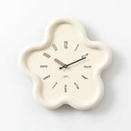 Wall Clock | 3D Floral Design with Pendulum | MDF & Acrylic, Silent Sweep