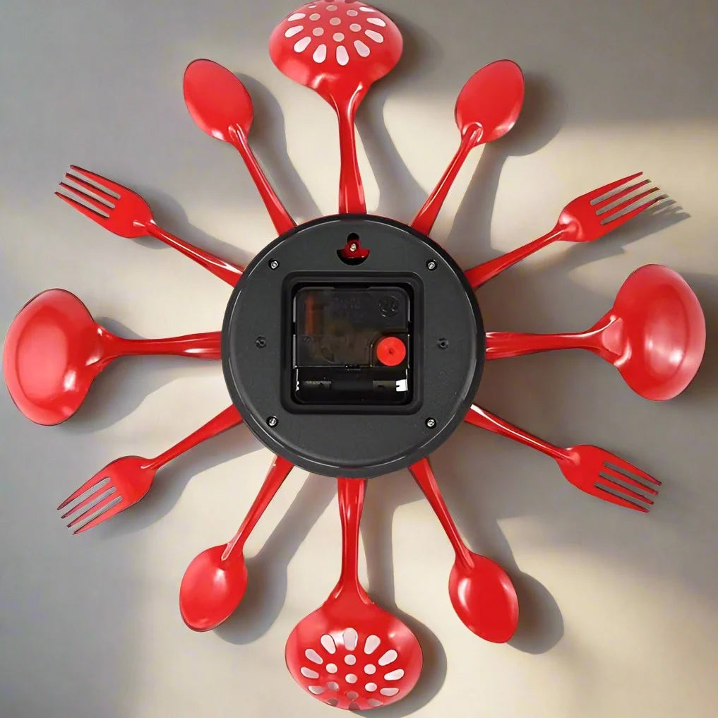 Wall Clock | Bold Round Frame | Silent Quartz Movement