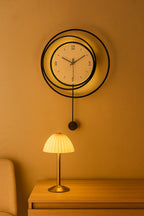 Wall Clock | Minimalist Round Design | Silent Quartz Movement