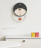 Wall Clock | MDF & Solid Walnut Face | Silent Sweep, 28 x 40 cm