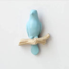 Wall Coat Rack | Resin & Bird Motif