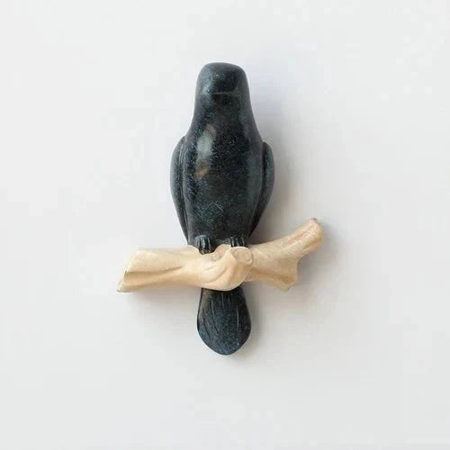 Wall Coat Rack | Resin & Bird Motif