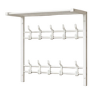 Wall Coat Rack | Shelf, Hooks & Clothes Rail | Space-Saving