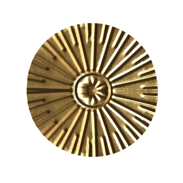 Wall Decoration | Nordic Round Gold Metal
