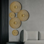 Wall Decoration | Nordic Round Gold Metal