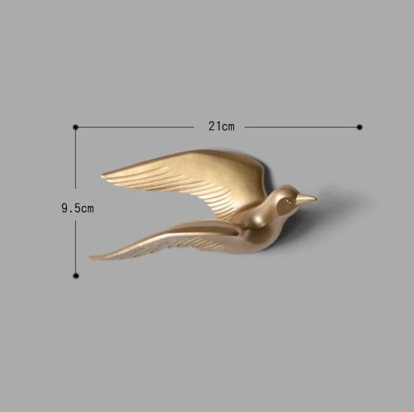 Wall Decoration | Resin Laser-Engraved Seagull Artwork | Multiple Sizes