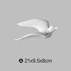 Wall Decoration | Resin Laser-Engraved Seagull Artwork | Multiple Sizes