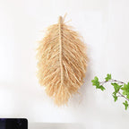 Wall Hanging | Boho Handmade Raffia & Bamboo Loop