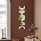 Wall Hanging | Moon-Phase Acrylic Mirror | 140 cm