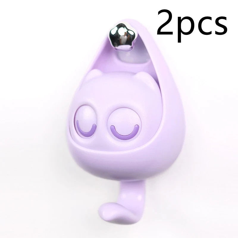 Wall Hook | Winking Cat & Self-Adhesive | Supports 2.5 kg