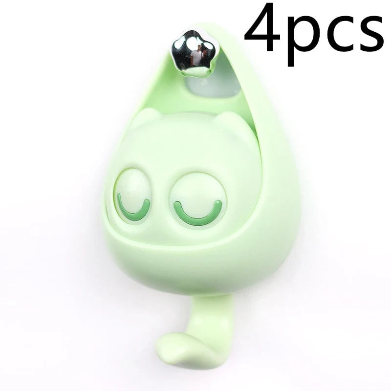 Wall Hook | Winking Cat & Self-Adhesive | Supports 2.5 kg