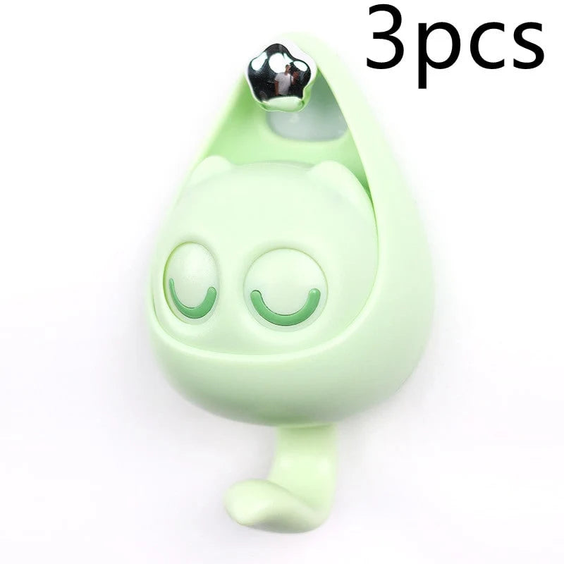 Wall Hook | Winking Cat & Self-Adhesive | Supports 2.5 kg