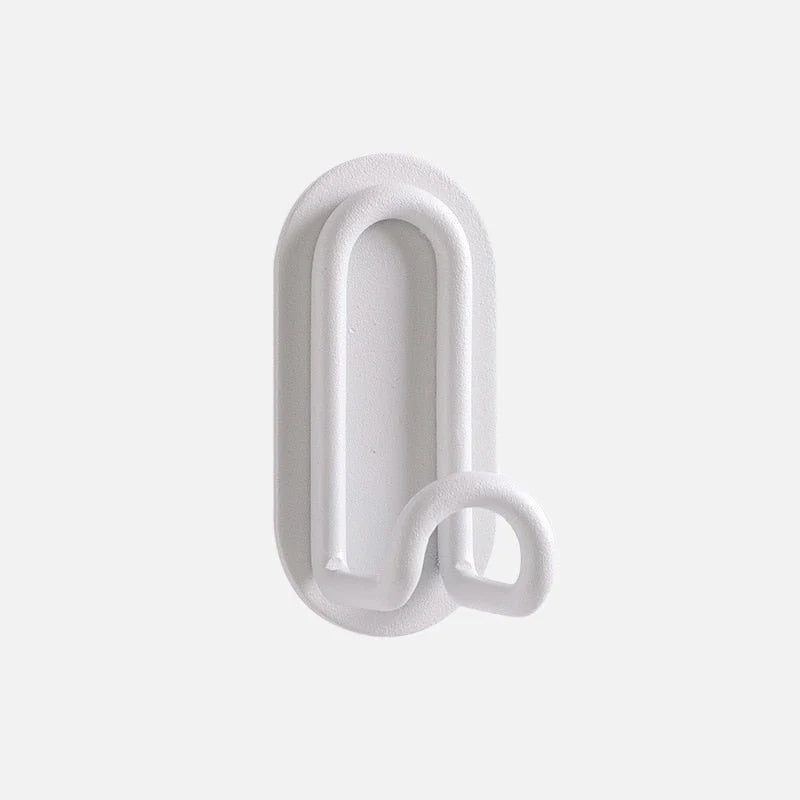 Wall Hooks | Iron & Self-Adhesive | Holds Up To 2 kg
