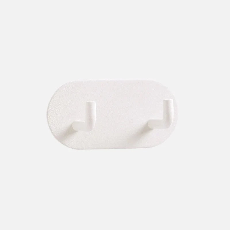 Wall Hooks | Iron & Self-Adhesive | Holds Up To 2 kg
