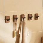 Wall Hooks | Self-Adhesive Beech, Oak & Walnut