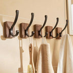 Wall Hooks | Self-Adhesive Beech, Oak & Walnut