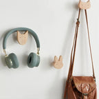 Wall Hooks | Wooden Animal Design & Dual Mounting Options