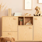 Wall Hooks | Wooden Animal Design & Dual Mounting Options