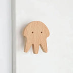 Wall Hooks | Wooden Animal Design & Dual Mounting Options