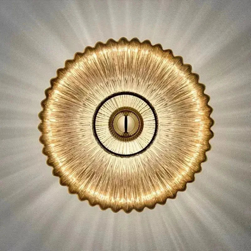 Wall Lamp | Clear Glass & Matte Metal | E27 Socket